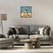 Stupell Industries Motivational Exercise Frog Floating Frame Design by Lucia Heffernan